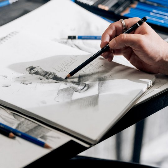 Staedtler Mars Lumograph Potlood Black Carbon 8B