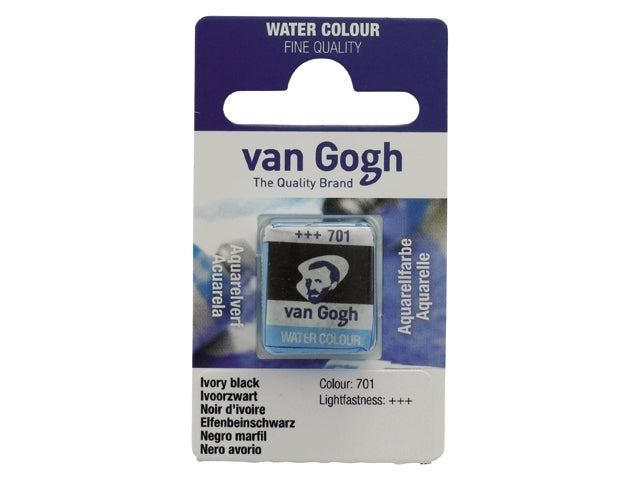 Ivoorzwart 701  napje Van Gogh Aquarelverf