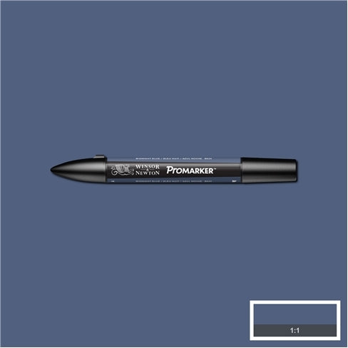 Promarker Pennarelli Doppia Punta Winsor & Newton Letraset Pantoni - Colore B624 Midnight Blue