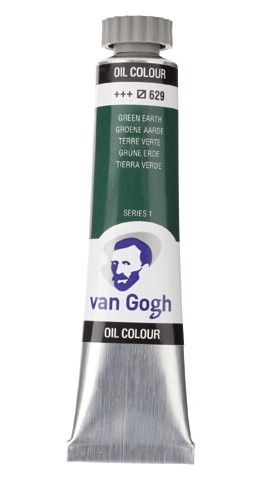 Groene Aarde 629 S1 Olieverf 20 ml. Van Gogh