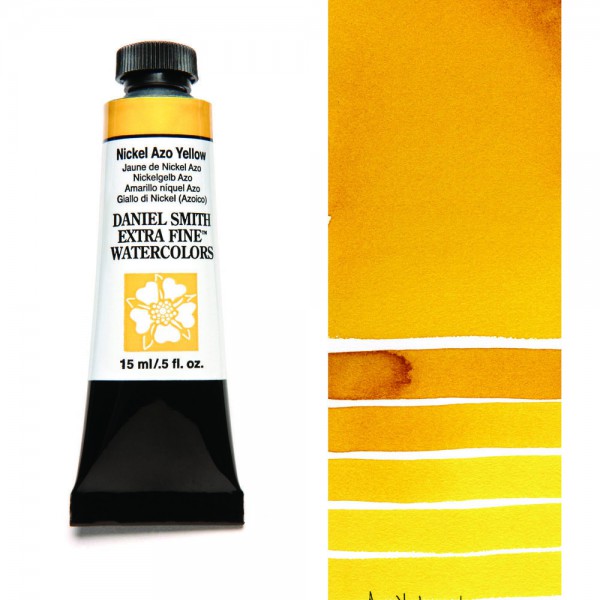 Nickel Azo Yellow Serie 2 Watercolor 15 ml. Daniel Smith Aquarelverf