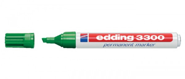 Edding E-3300 Groen 004 rond 1-5 mm Permanent Marker