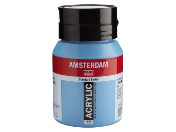 Amsterdam Acryl 500ml 517 Koningsblauw