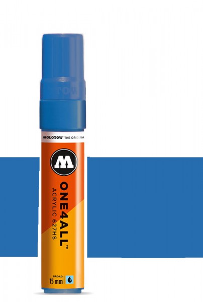 Molotow One4All Acryl Marker 627HS 15mm TRUE BLUE