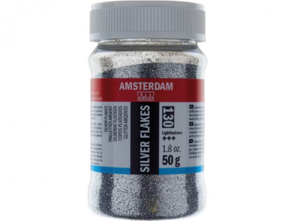 Amsterdam Zilver flakes 130 – 50 gr