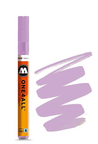 127HS 2mm LILAC PASTEL Acrylmarker Molotow One4All