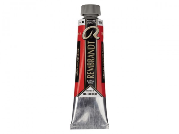 Rembrandt Cadmiumrood middel 314 S4 olieverf 40ml