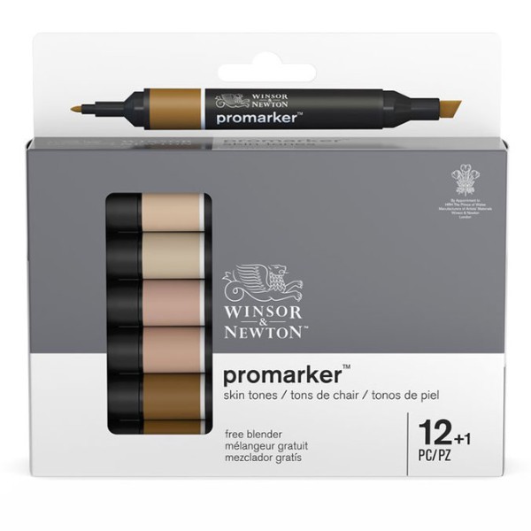 Promarker Set 12+1 Skin Tones Winsor & Newton