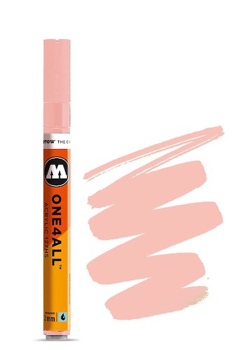 127HS 2mm PINK PASTEL SKIN Acrylmarker Molotow One4All