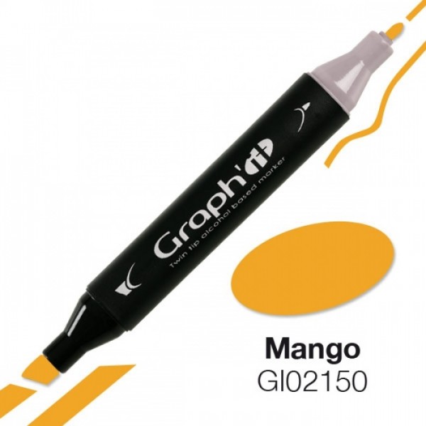Graph'it marker 2150 Mango