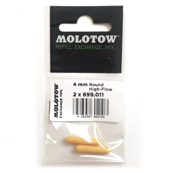 Molotow 4mm Round High-Flow markerpunten