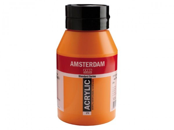 Amsterdam Acryl 1000ml 276 Azooranje 1 liter pot