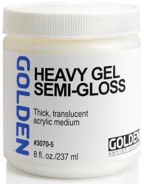 Golden Heavy Gel Semi-Gloss 237 ml