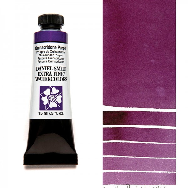 Quinacridone Purple Serie 2 Watercolor 15 ml. Daniel Smith