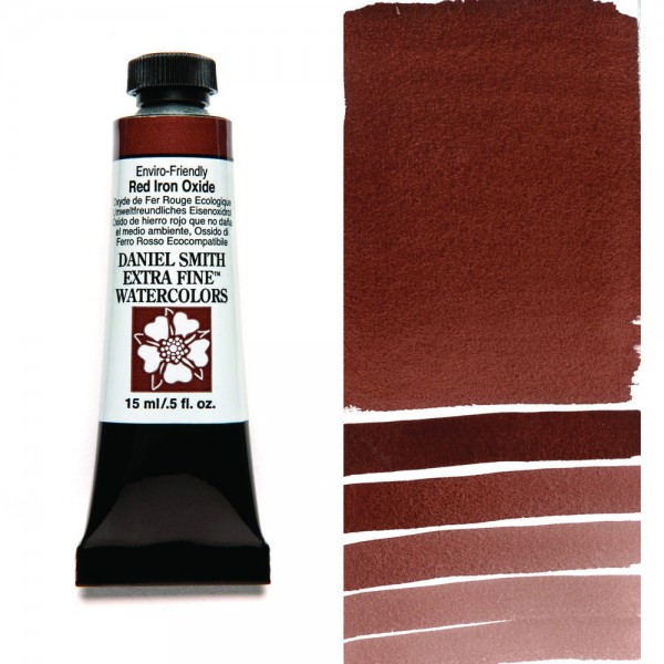 Enviro-friendly Red Iron Oxide Serie 2 Watercolor 15 ml. Daniel Smith