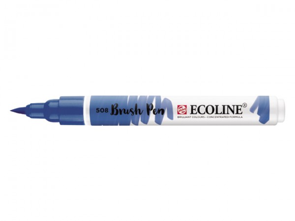 Ecoline Brushpen 508 Pruisisch blauw