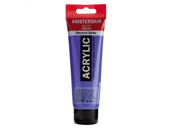 Amsterdam Acryl 120ml 512 Kobaltblauw (ultramarijn)