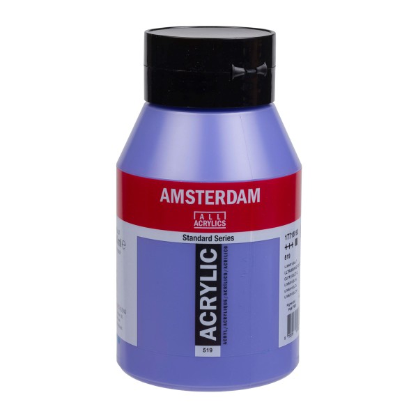 519 Ultramarijn violet licht 1 liter Acryl 1000ml pot Amsterdam