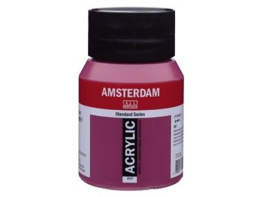 Amsterdam Acryl 500ml 567 Permanent Rood Violet