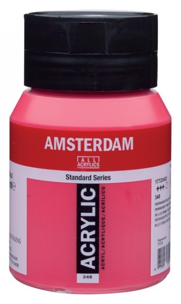Amsterdam Acryl 500ml 348 Permanent Rood Purper