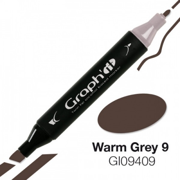 Graph'it marker 9409 Warm Grey 9