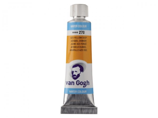 Azogeel donker 270 tube 10 ml. Van Gogh Aquarelverf