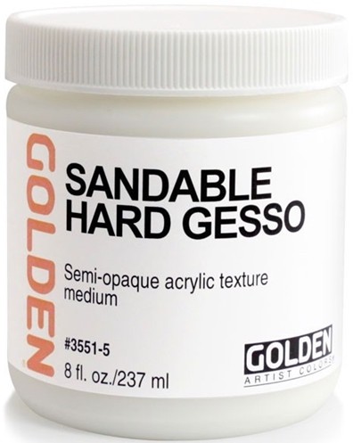 Golden Sandable Hard Gesso 237 ml