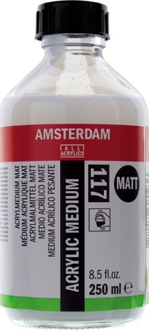 Acrylmedium Mat 117 250ml Amsterdam
