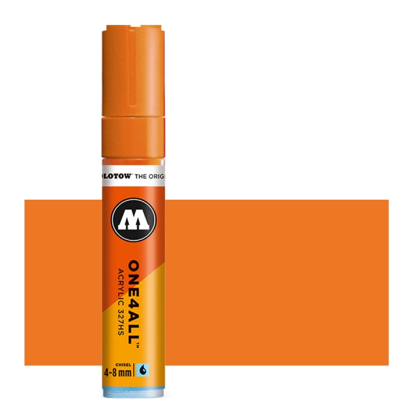 Dare Orange 327HS 4-8mm Molotow One4All Acryl Marker
