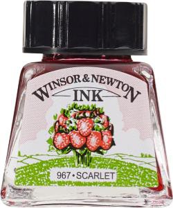 Teken Inkt 14ml Scarlet Winsor & Newton