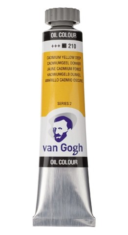 Cadmium Geel Donker 210 S2 Olieverf 20 ml. Van Gogh