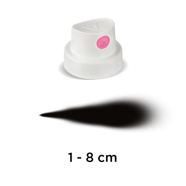 Molotow Cap SuperFat white/pink