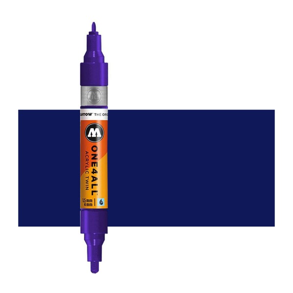 Violet Dark Twin Marker One4All Molotow