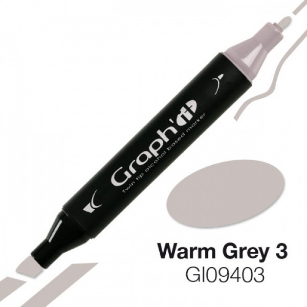 Graph'it marker 9403 Warm Grey 3