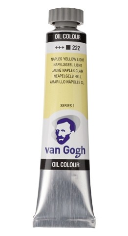 Napelsgeel Licht 222 S1 Olieverf 20 ml. Van Gogh