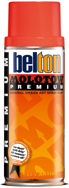 236-1 ANTISTATIK neon red 400 ml Molotow Premium Belton