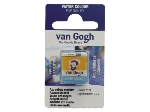 Azo geel middel 269 napje Van Gogh Aquarelverf