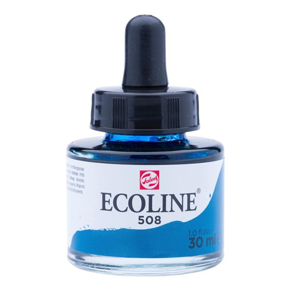Talens ecoline inkt 30ml - 508 Pruisischblauw