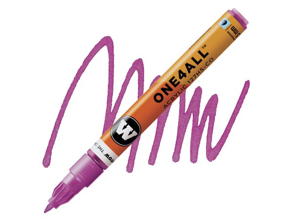 127HS 1.5mm METALLIC PINK Molotow One4All Acryl Marker