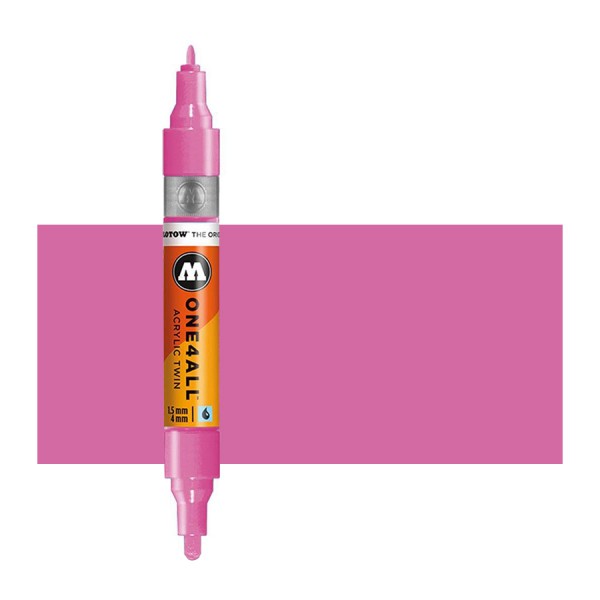 Fuchsia Pink Twin Marker One4All Molotow