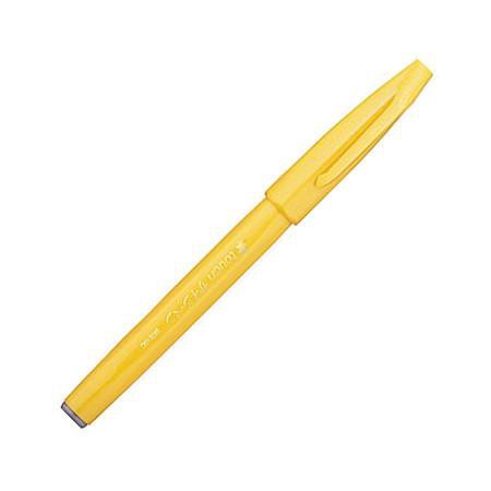 Pentel Brush Sign pen geel