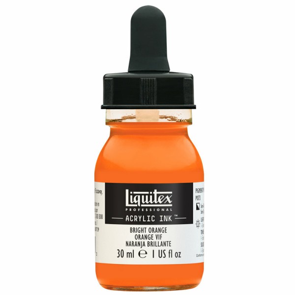Liquitex Ink! 30ml Bright Orange