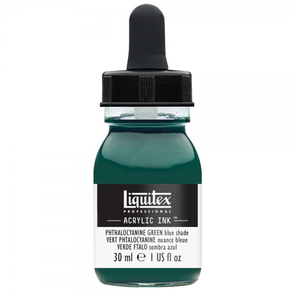 Liquitex Ink! 30ml Phthalo Green (Blue shade)