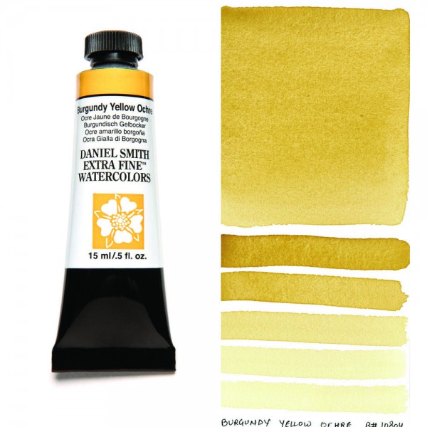Burgundy Yellow Ochre Serie 2 Watercolor 15 ml. Daniel Smith Aquarelverf