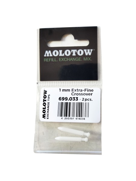 1mm Extra-Fine Crossover markerpunten Molotow