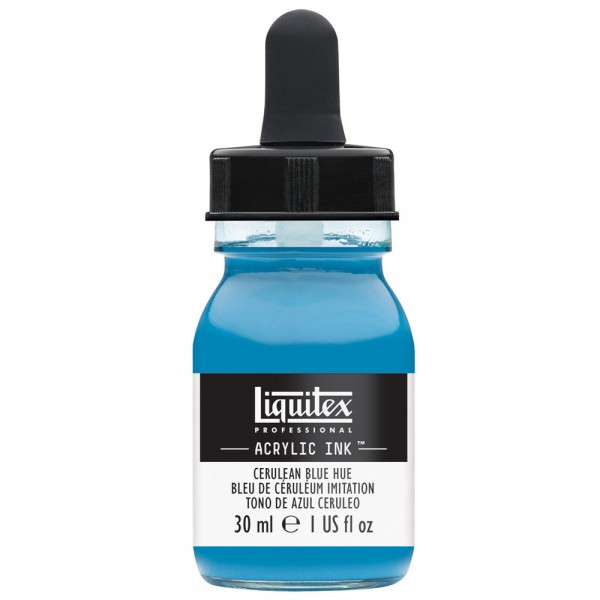 Liquitex Ink! 30ml Cerulean Blue Hue