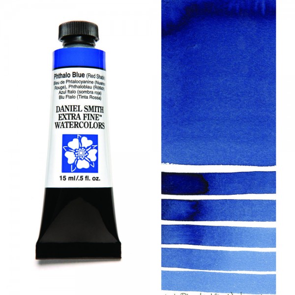 Phthalo Blue (Red Shade) Serie 1 Watercolor 15 ml. Daniel Smith