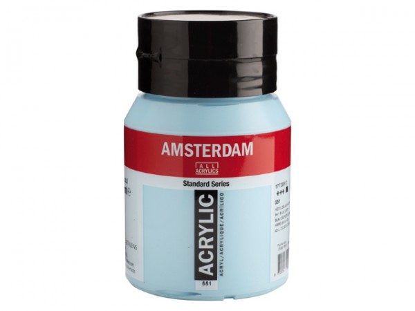 Amsterdam Acryl 500ml 551 Hemelsblauw Licht