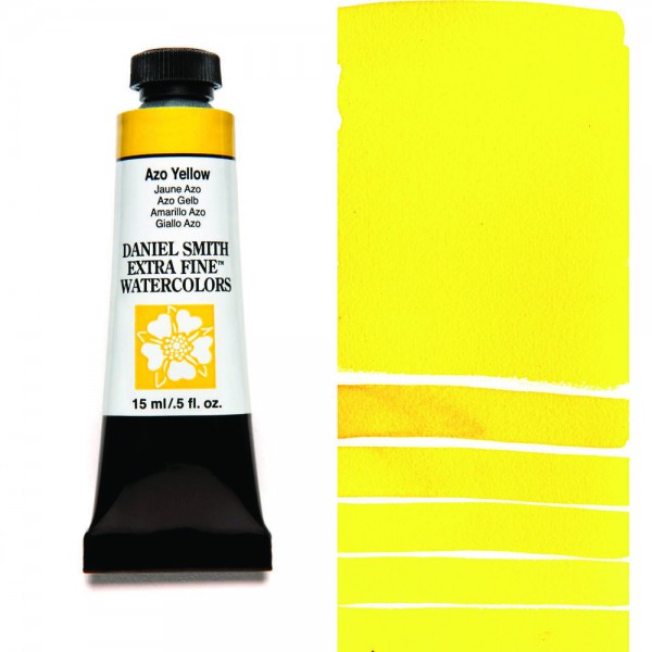Azo Yellow Serie 3 Watercolor 15 ml. Daniel Smith