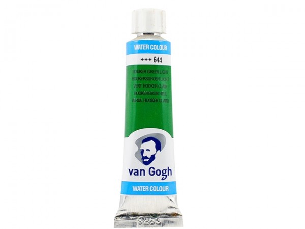 Hookersgroen licht 644 tube 10 ml. Van Gogh Aquarelverf